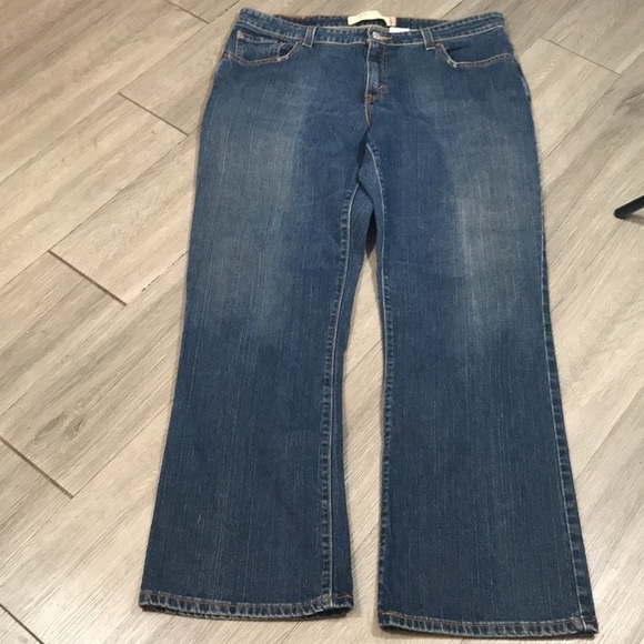 Levi’s 515 Medium Wash Boot Cut Jeans size 18 - Picture 6 of 9